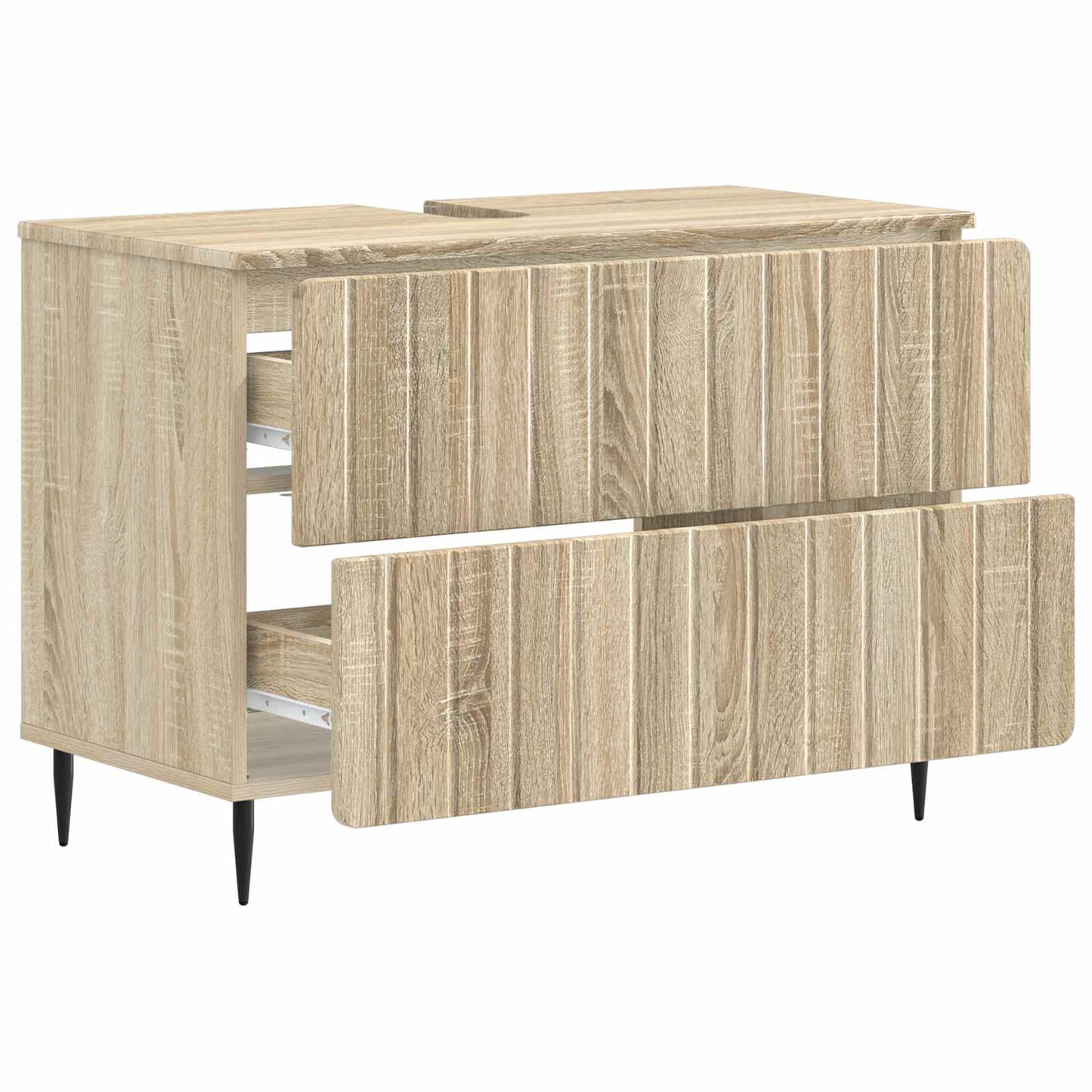 vidaXL Ντουλάπα Νιπτήρα Mπάνιου ZWOLLE Sonoma Δρυς 82 x 41 x 58,5 εκ