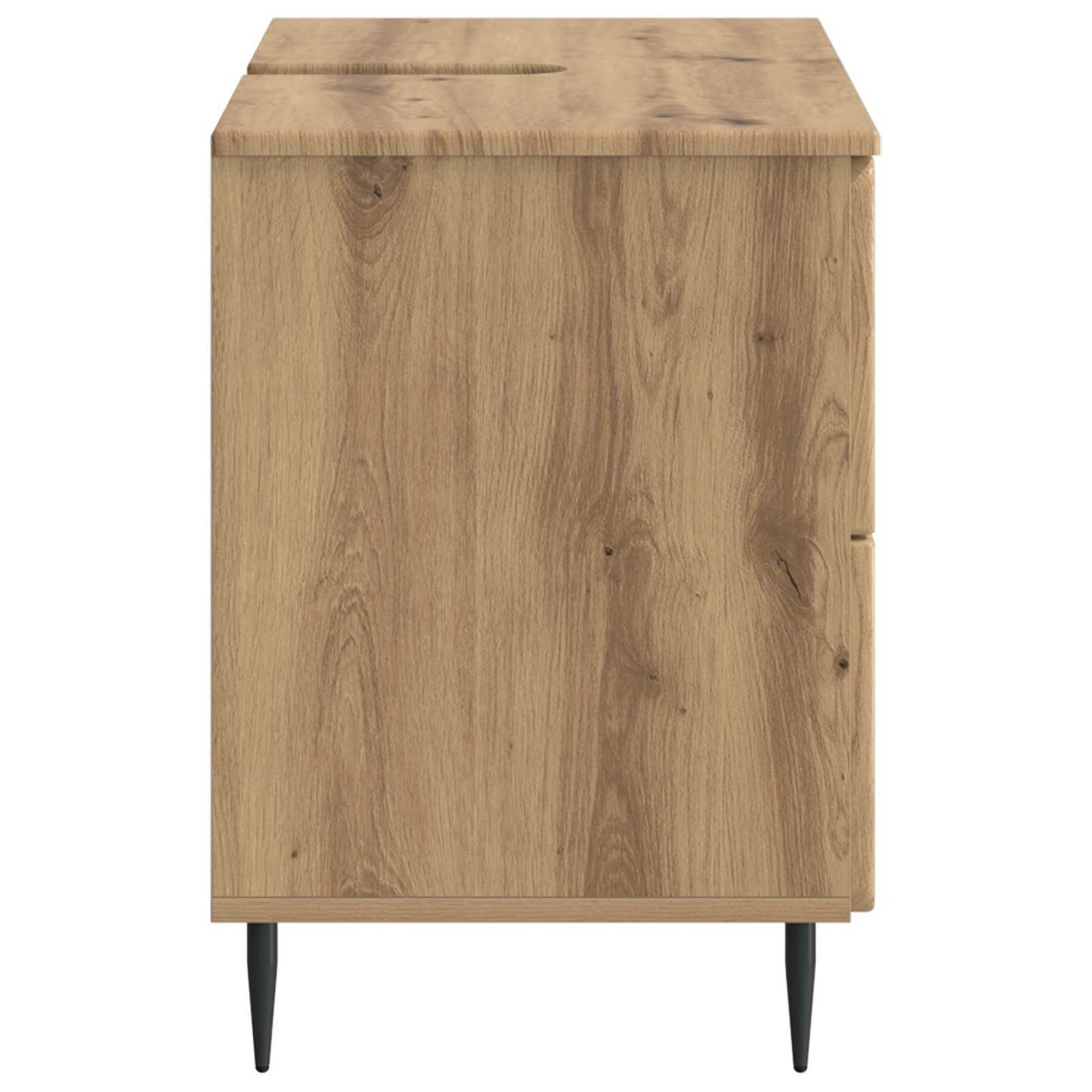 vidaXL Ντουλάπα Νιπτήρα Mπάνιου ZWOLLE Artisan Δρυς 82 x 41 x 58,5 εκ