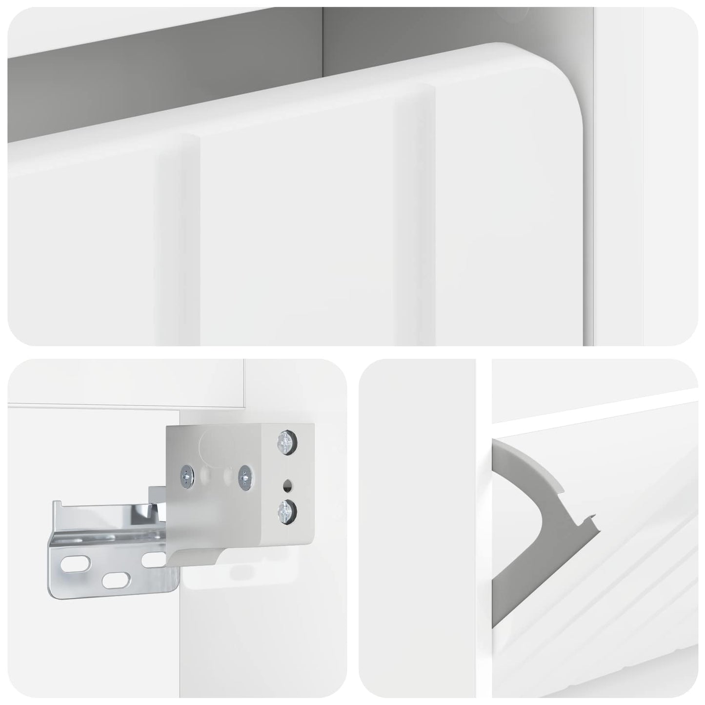 vidaXL Τοίχου Ντουλάπα Παπουτσιών ZWOLLE 71 x 17 x 43 εκ