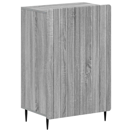 vidaXL Ντουλάπα Παπουτσιών ZWOLLE 59,5 x 39,5 x 91,5 εκ. Γκρι Sonoma
