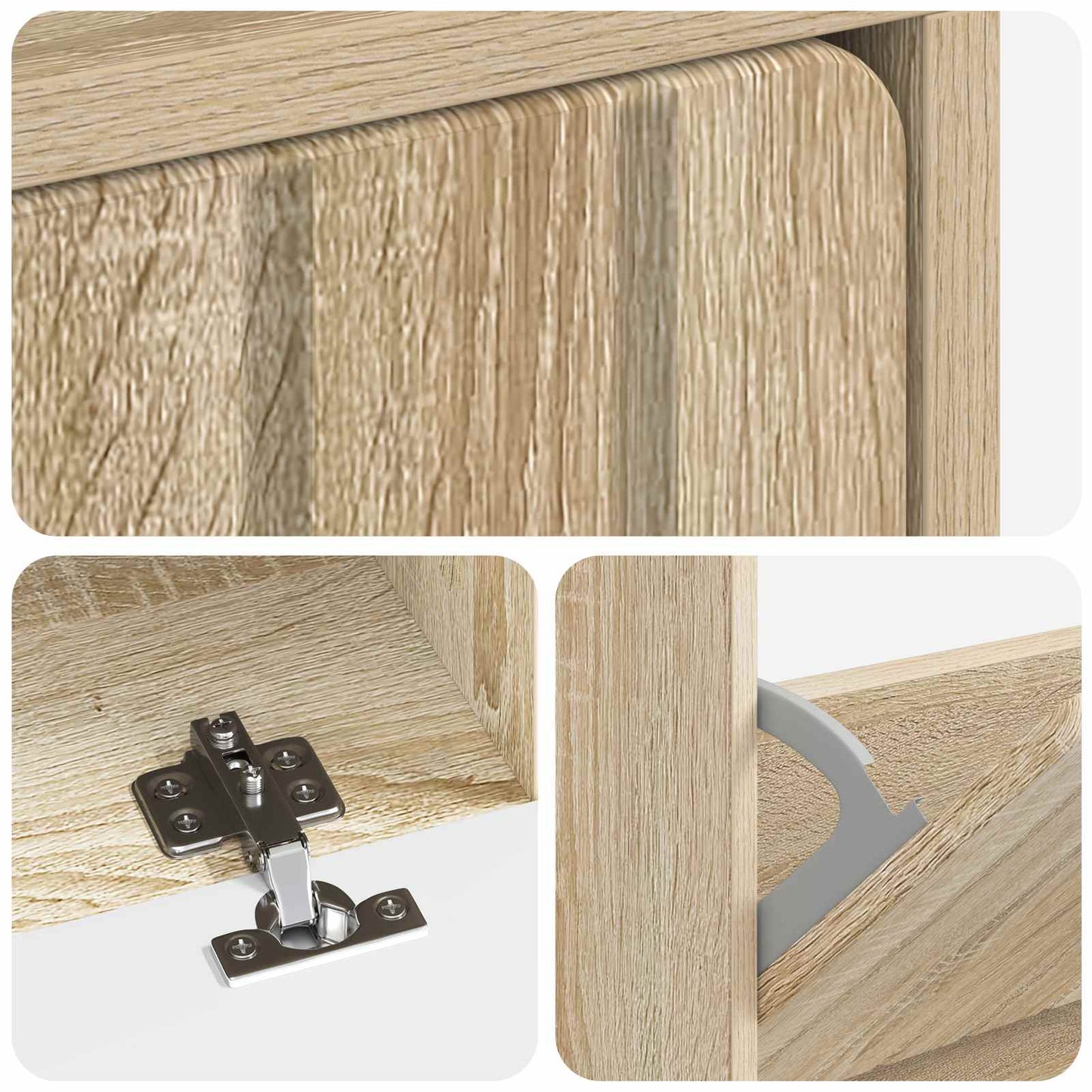 vidaXL Ντουλάπα Παπουτσιών ZWOLLE 78 x 24 x 103 εκ. Επεξεργασμένο Ξύλο