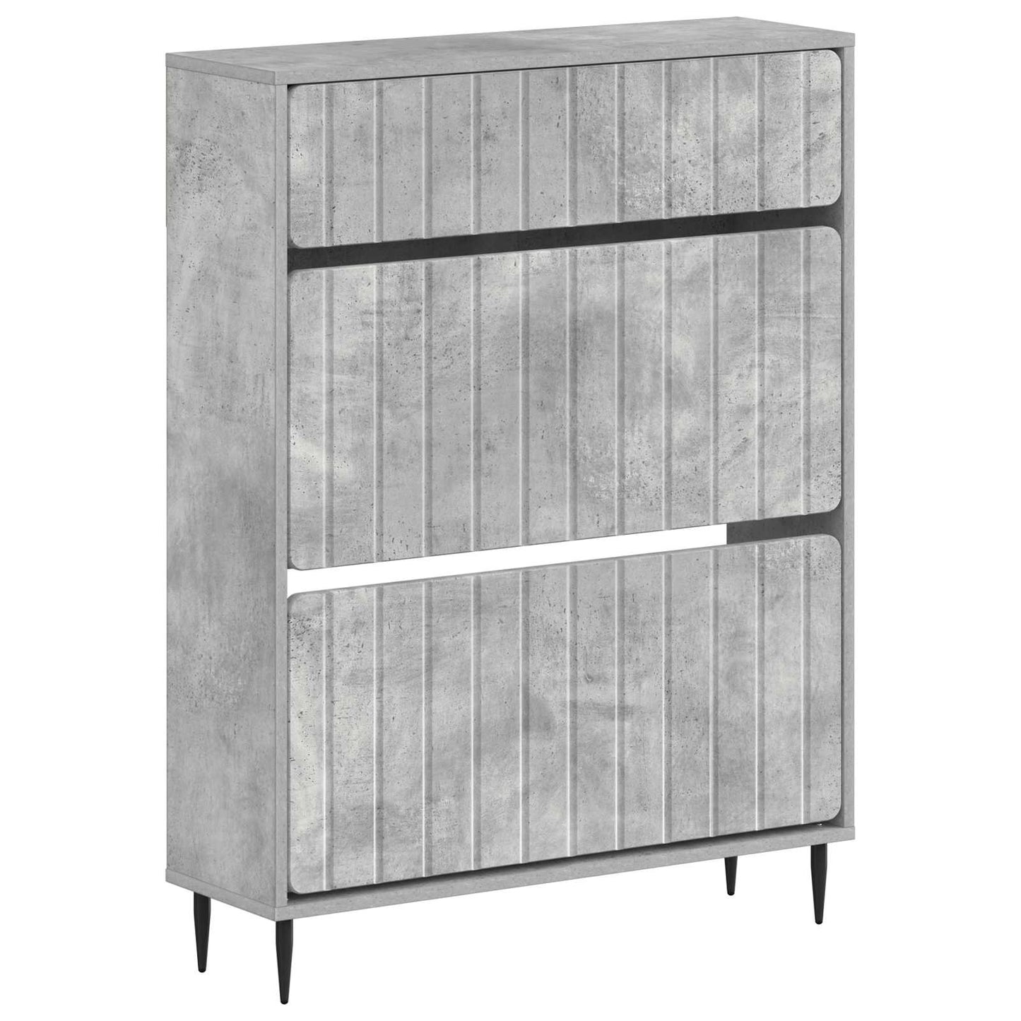 vidaXL Ντουλάπα Παπουτσιών ZWOLLE 78 x 24 x 103 εκ. Επεξεργασμένο Ξύλο