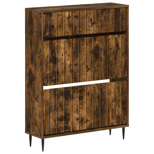vidaXL Ντουλάπα Παπουτσιών ZWOLLE 78 x 24 x 103 εκ. Επεξεργασμένο Ξύλο