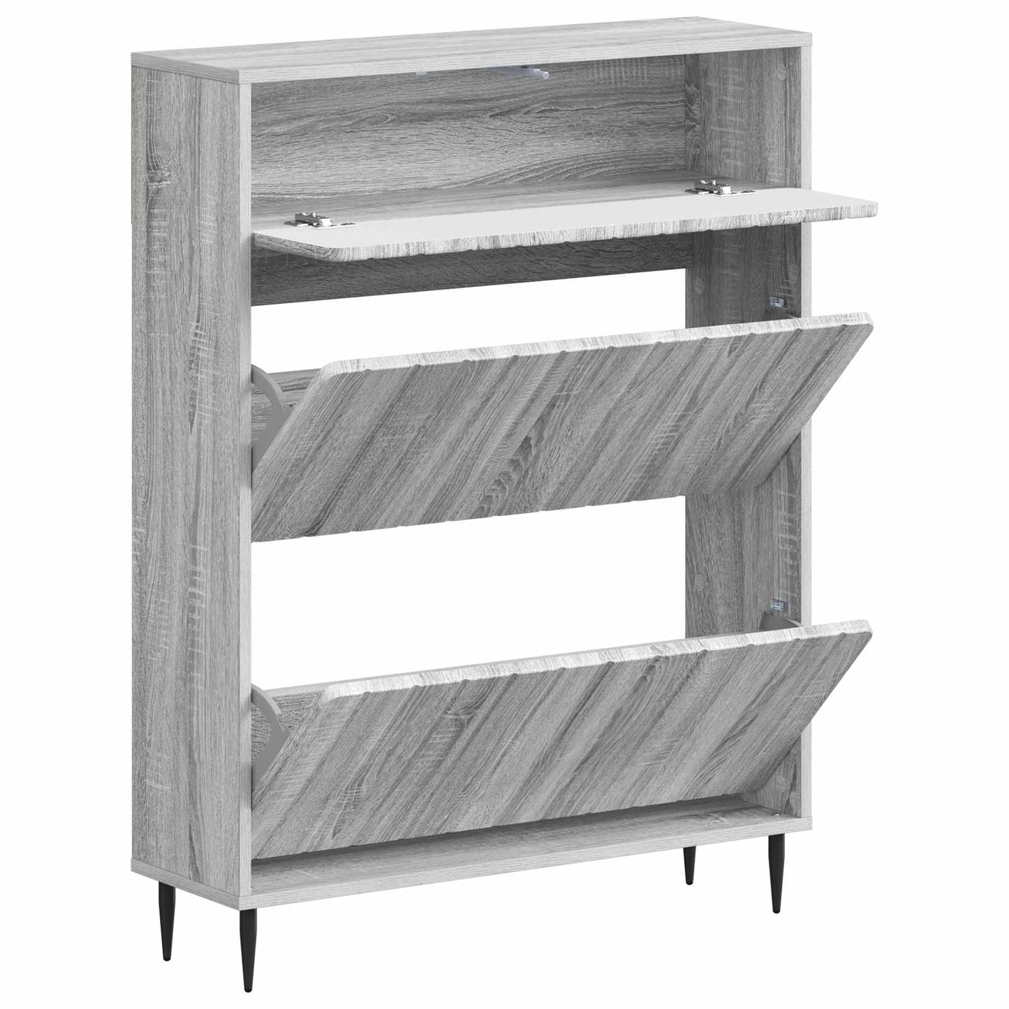 vidaXL Ντουλάπα Παπουτσιών ZWOLLE 78 x 24 x 103 εκ. Επεξεργασμένο Ξύλο