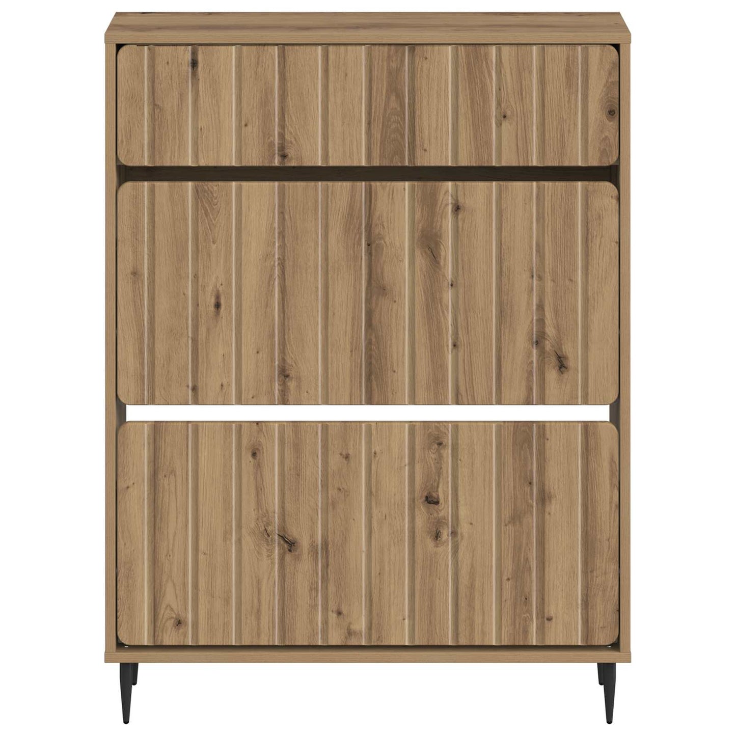 vidaXL Ντουλάπα Παπουτσιών ZWOLLE 78 x 24 x 103 εκ. Επεξεργασμένο Ξύλο