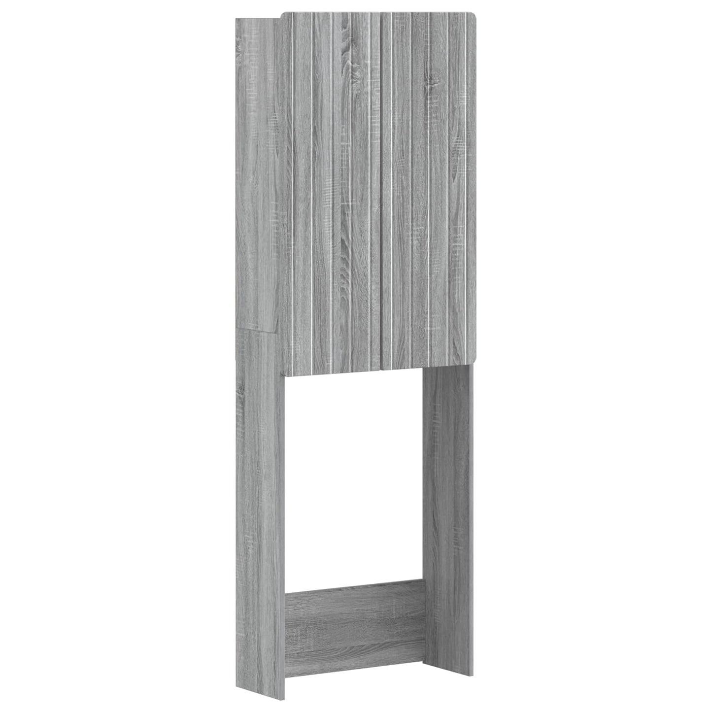 vidaXL Ντουλάπα τουαλέτας ZWOLLE Γκρι Sonoma 66 x 25,5 x 190 εκ.