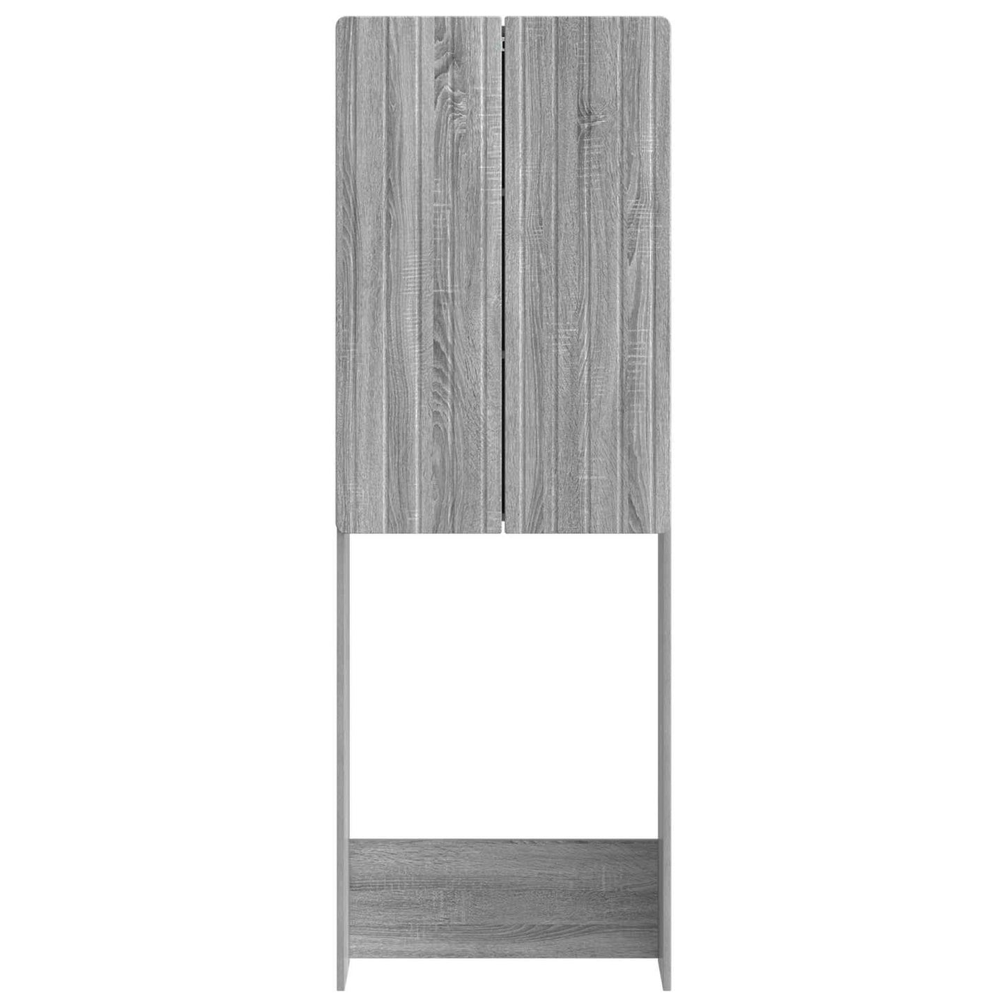 vidaXL Ντουλάπα τουαλέτας ZWOLLE Γκρι Sonoma 66 x 25,5 x 190 εκ.