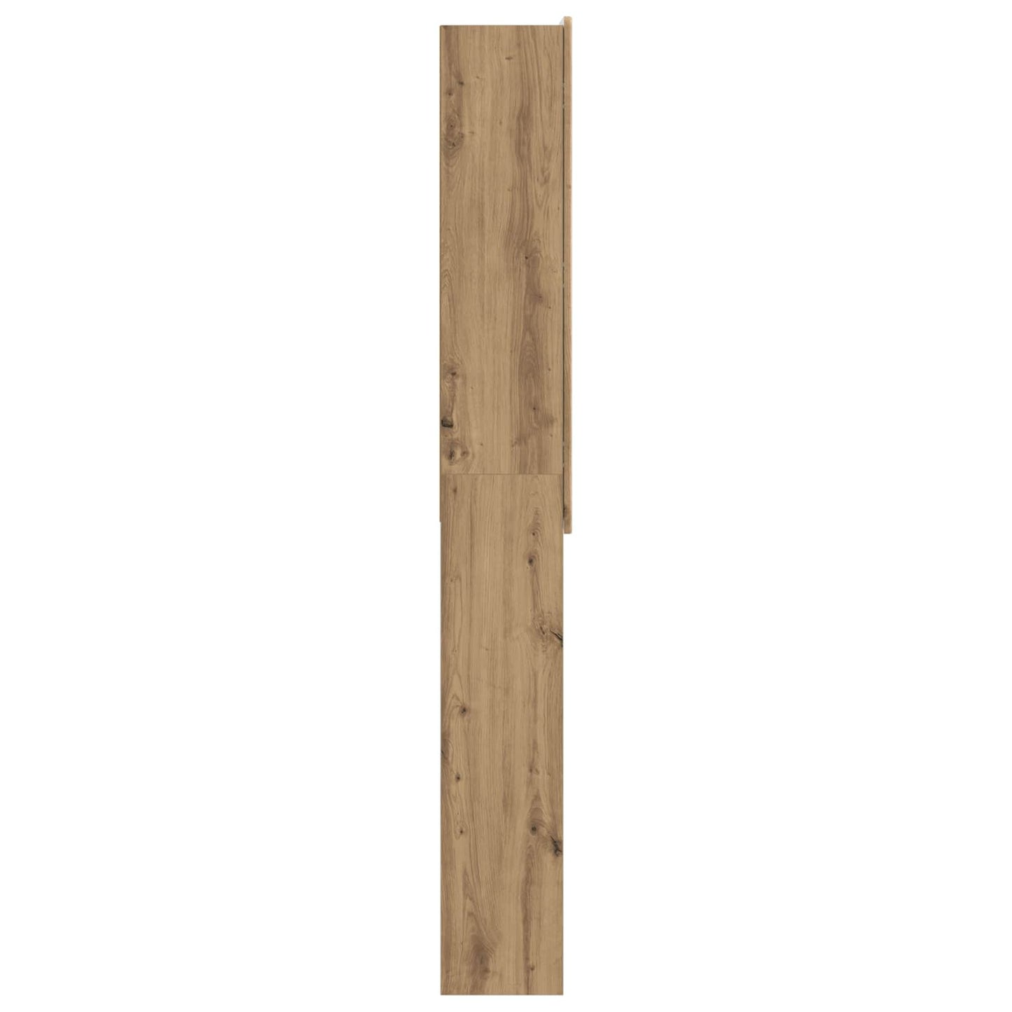 vidaXL Ντουλάπα τουαλέτας ZWOLLE Artisan Δρυς 66 x 25,5 x 190 εκ.
