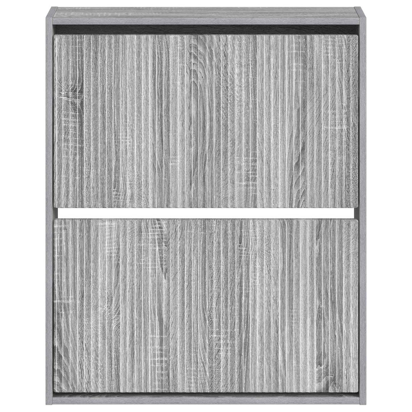 vidaXL Τοίχου Ντουλάπα Παπουτσιών ARNHEM 71 x 17 x 86 εκ. Γκρι Sonoma