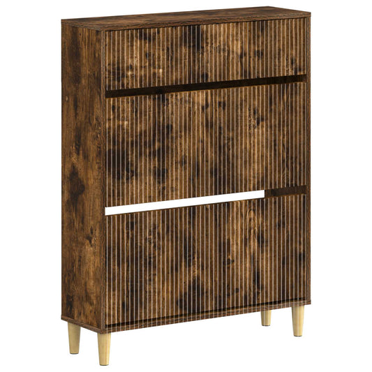 vidaXL Ντουλάπα Παπουτσιών ARNHEM 78 x 24 x 103 εκ. Επεξεργασμένο Ξύλο