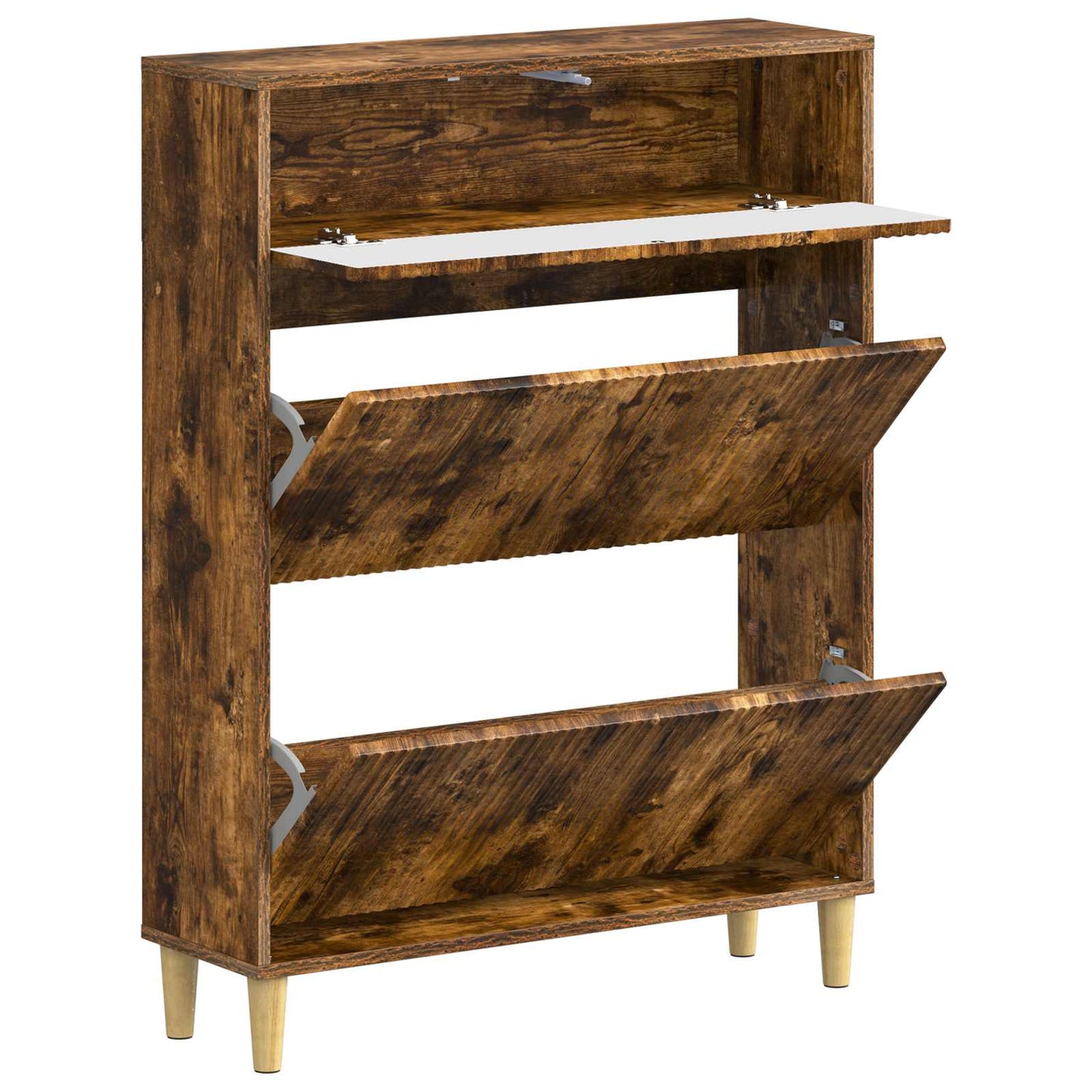 vidaXL Ντουλάπα Παπουτσιών ARNHEM 78 x 24 x 103 εκ. Επεξεργασμένο Ξύλο