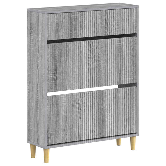 vidaXL Ντουλάπα Παπουτσιών ARNHEM 78 x 24 x 103 εκ. Επεξεργασμένο Ξύλο