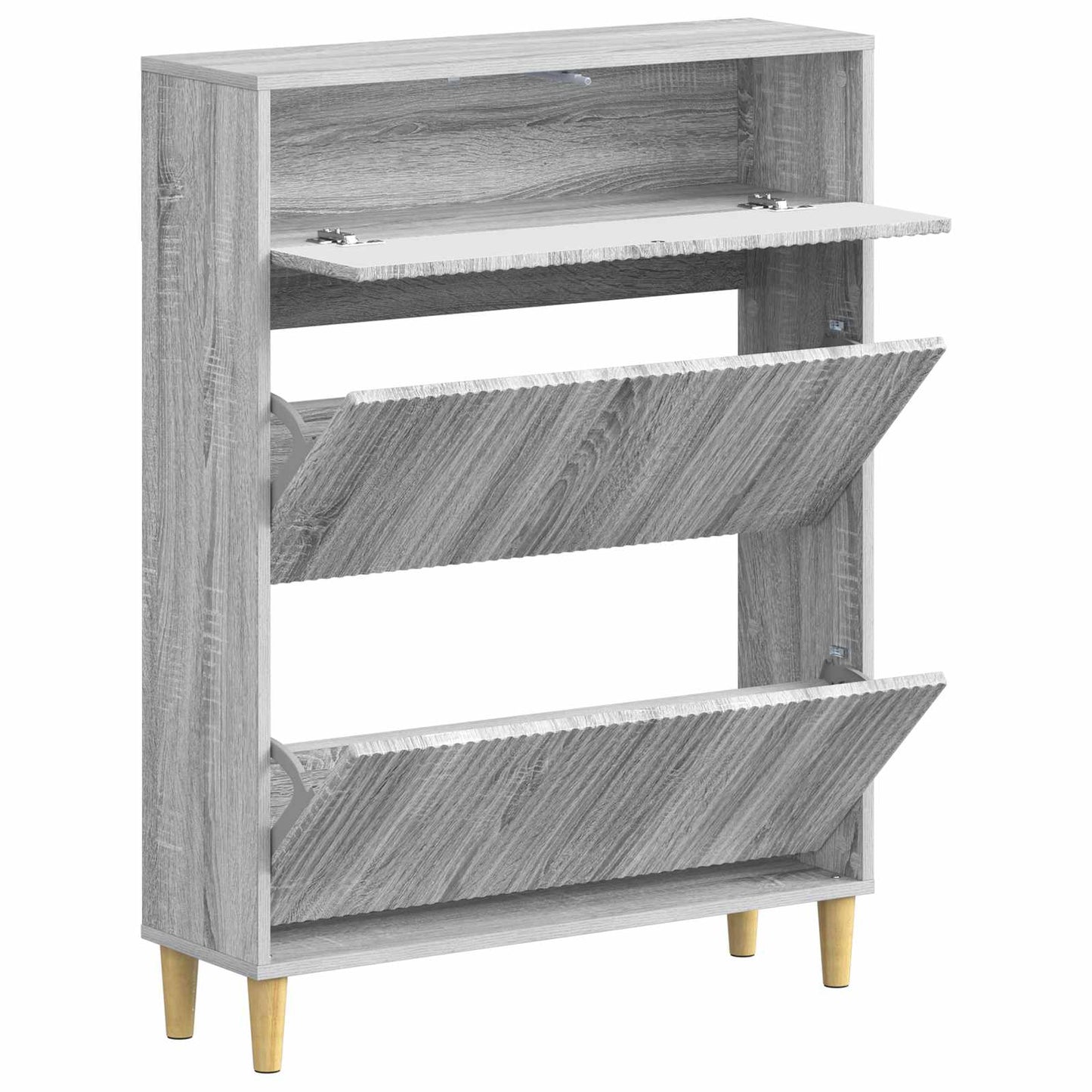 vidaXL Ντουλάπα Παπουτσιών ARNHEM 78 x 24 x 103 εκ. Επεξεργασμένο Ξύλο