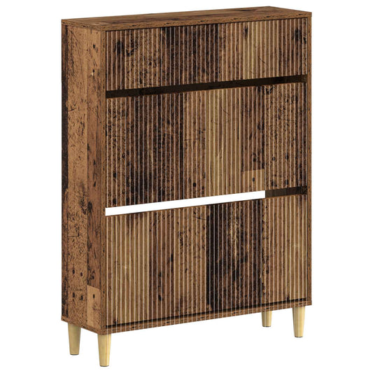 vidaXL Ντουλάπα Παπουτσιών ARNHEM 78 x 24 x 103 εκ. Επεξεργασμένο Ξύλο