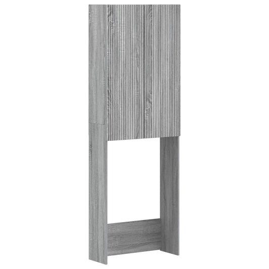 vidaXL Ντουλάπα τουαλέτας ARNHEM Γκρι Sonoma 66 x 25,5 x 190 εκ.