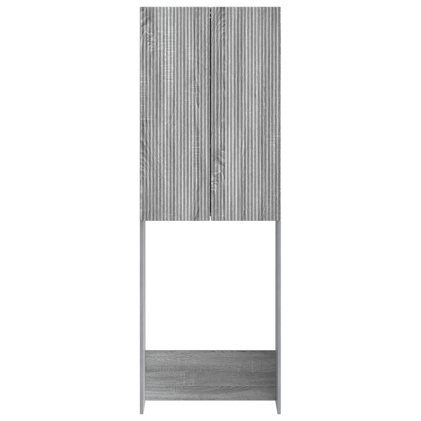 vidaXL Ντουλάπα τουαλέτας ARNHEM Γκρι Sonoma 66 x 25,5 x 190 εκ.