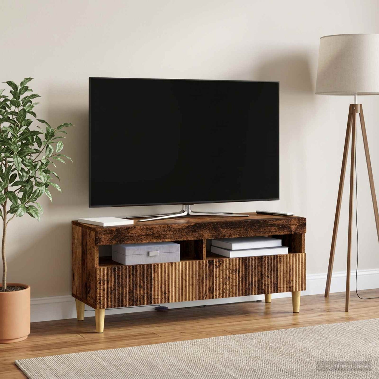 vidaXL Ντουλάπα LED Τηλεόρασης ARNHEM 100 x 35 x 43 εκ.