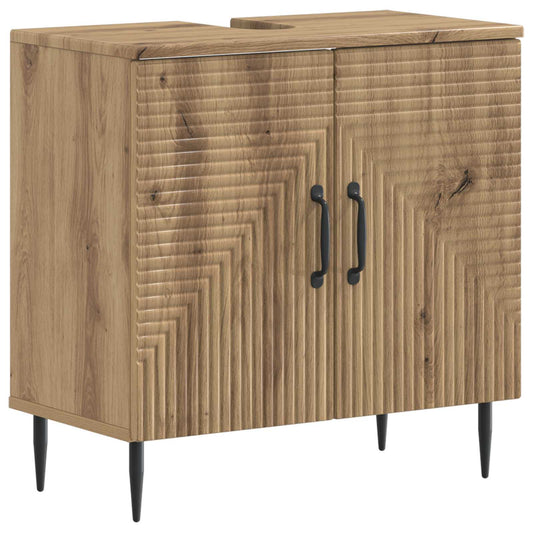 vidaXL Ντουλάπα Νιπτήρα Mπάνιου HAARLEM Artisan Δρυς