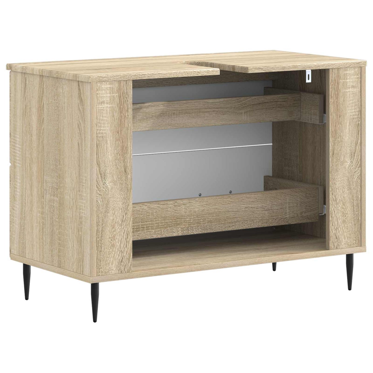 vidaXL Ντουλάπα Νιπτήρα Mπάνιου HAARLEM Sonoma Δρυς 82 x 41 x 58,5 εκ