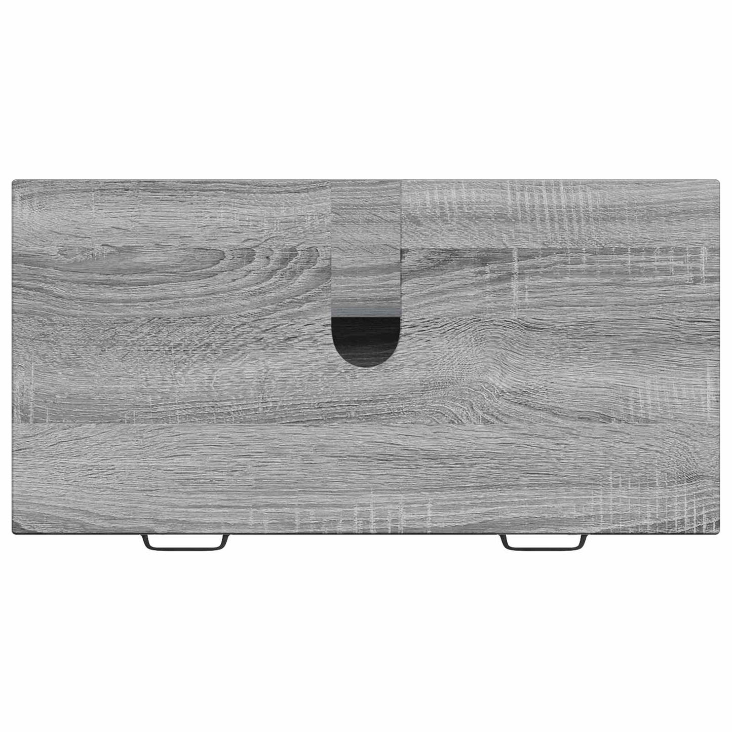 vidaXL Ντουλάπα Νιπτήρα Mπάνιου HAARLEM Γκρι Sonoma 82 x 41 x 58,5 εκ