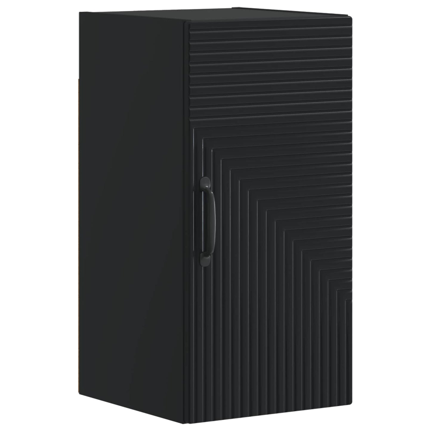 vidaXL Ντουλάπα τοίχου μπάνιου HAARLEM Μαύρο 30 x 31 x 59 εκ.