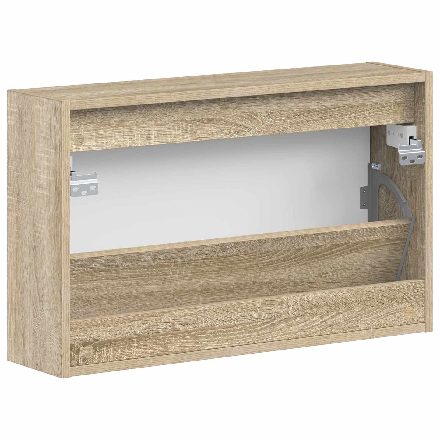 vidaXL Τοίχου Ντουλάπα Παπουτσιών HAARLEM 71 x 17 x 43 εκ Sonoma Δρυς