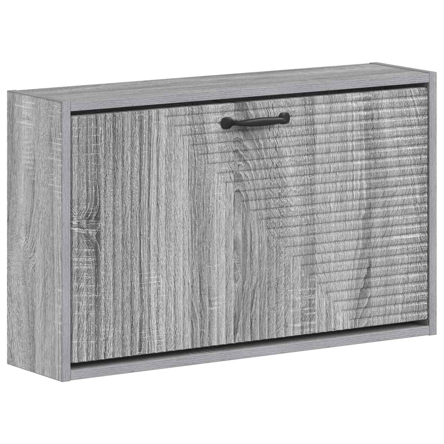vidaXL Τοίχου Ντουλάπα Παπουτσιών HAARLEM 71 x 17 x 43 εκ Γκρι Sonoma