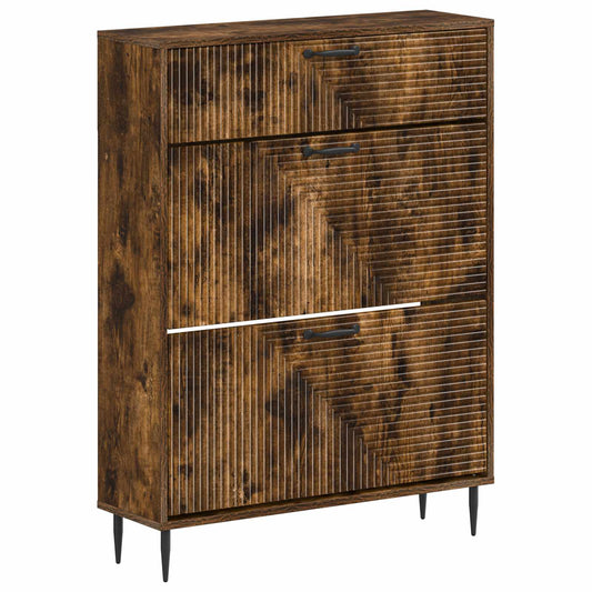 vidaXL Ντουλάπα Παπουτσιών HAARLEM 78 x 24 x 103 εκ.