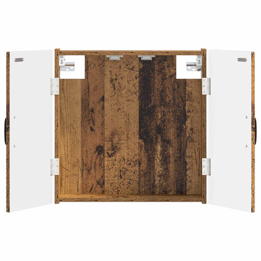 vidaXL Ντουλάπα Πινάκων Βελών HAARLEM Παλαιωμένο ξύλο