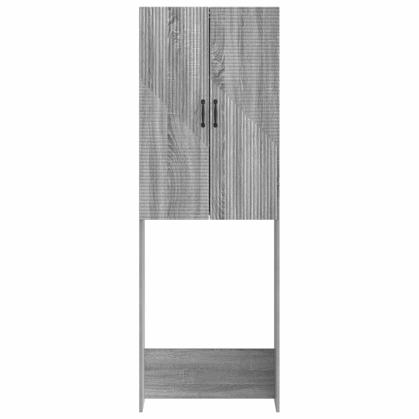 vidaXL Ντουλάπα τουαλέτας HAARLEM Γκρι Sonoma 66 x 25,5 x 190 εκ.