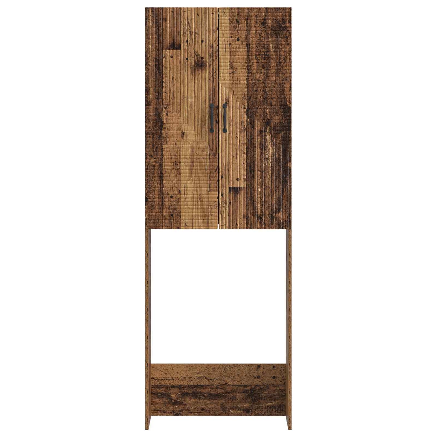 vidaXL Ντουλάπα τουαλέτας HAARLEM Παλαιωμένο ξύλο 66 x 25,5 x 190 εκ.