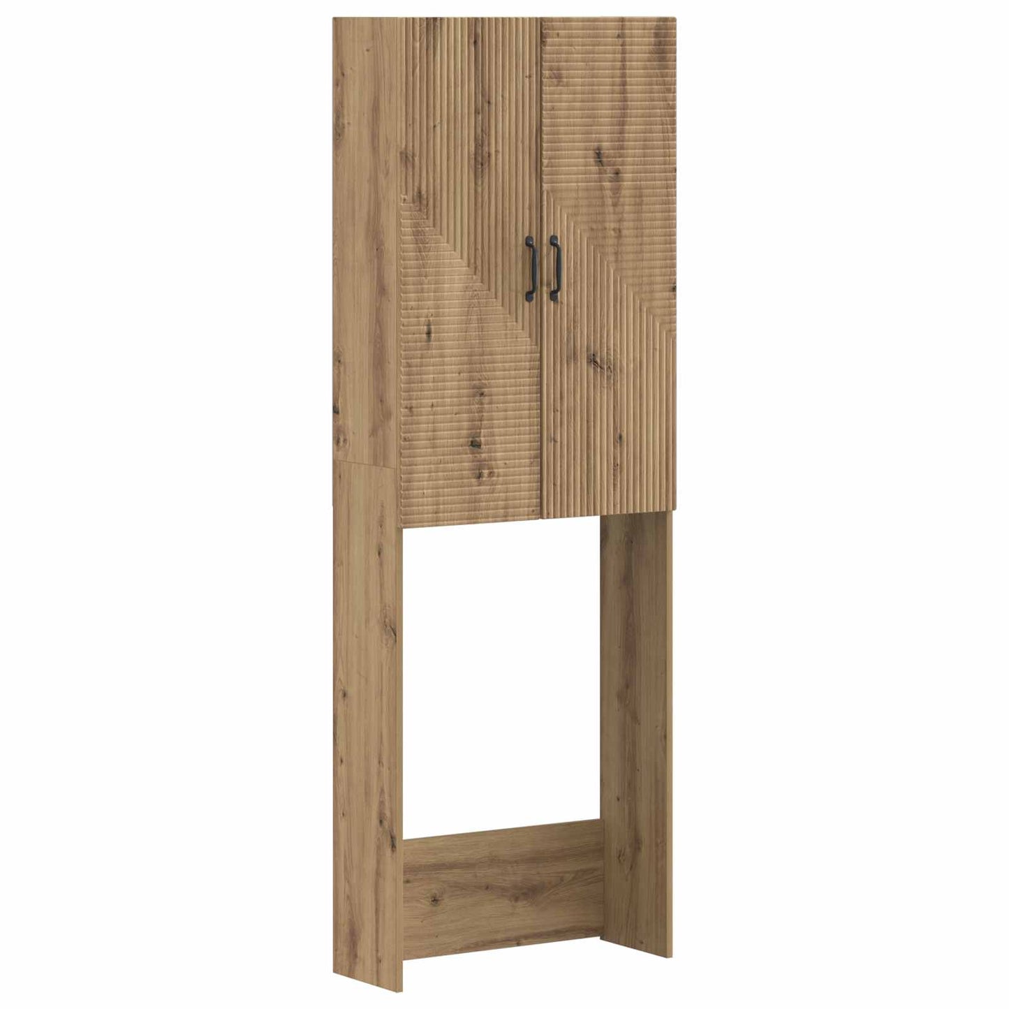 vidaXL Ντουλάπα τουαλέτας HAARLEM Artisan Δρυς 66 x 25,5 x 190 εκ.