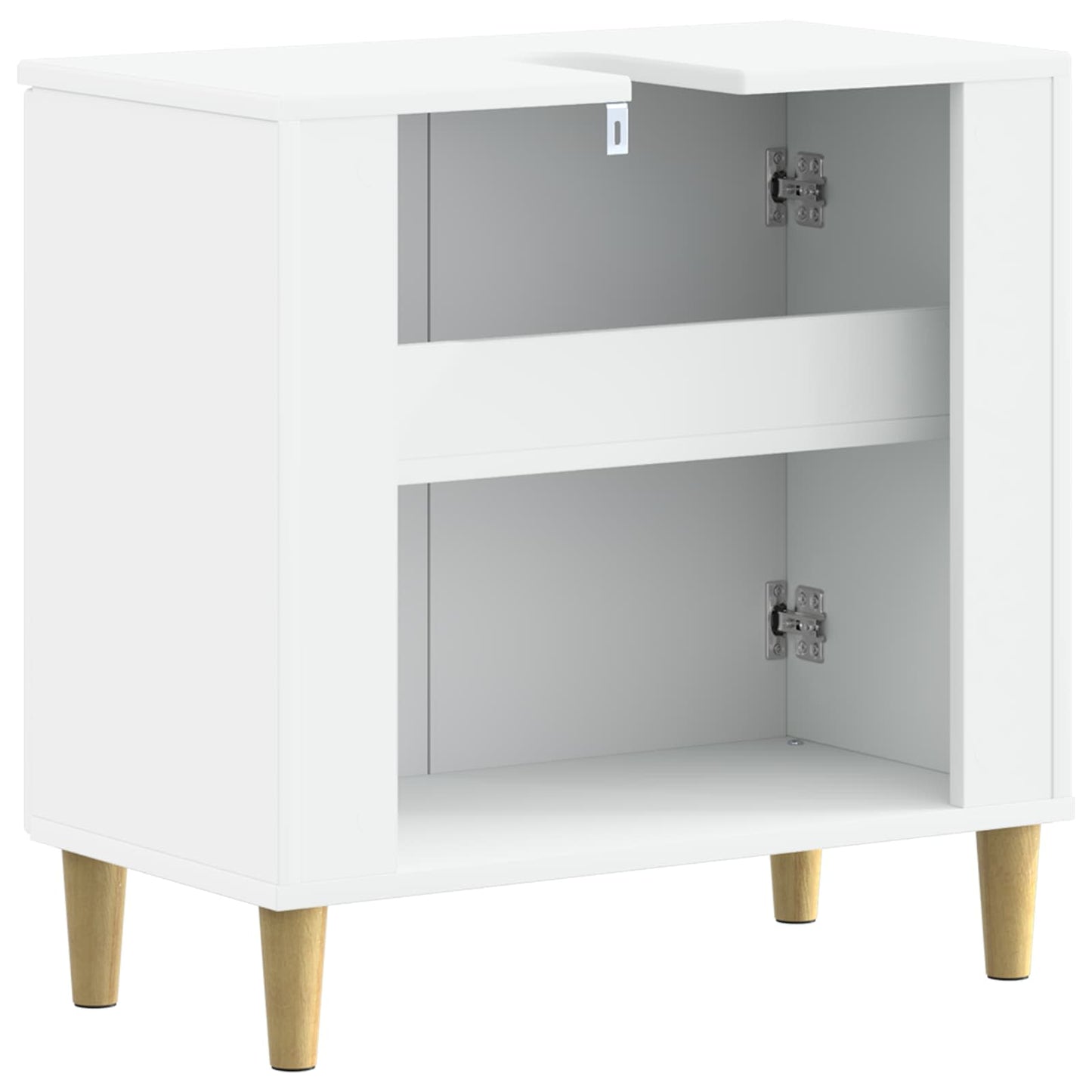 vidaXL Ντουλάπα Νιπτήρα Mπάνιου DELFT Λευκό 59,5 x 31,5 x 59 εκ.
