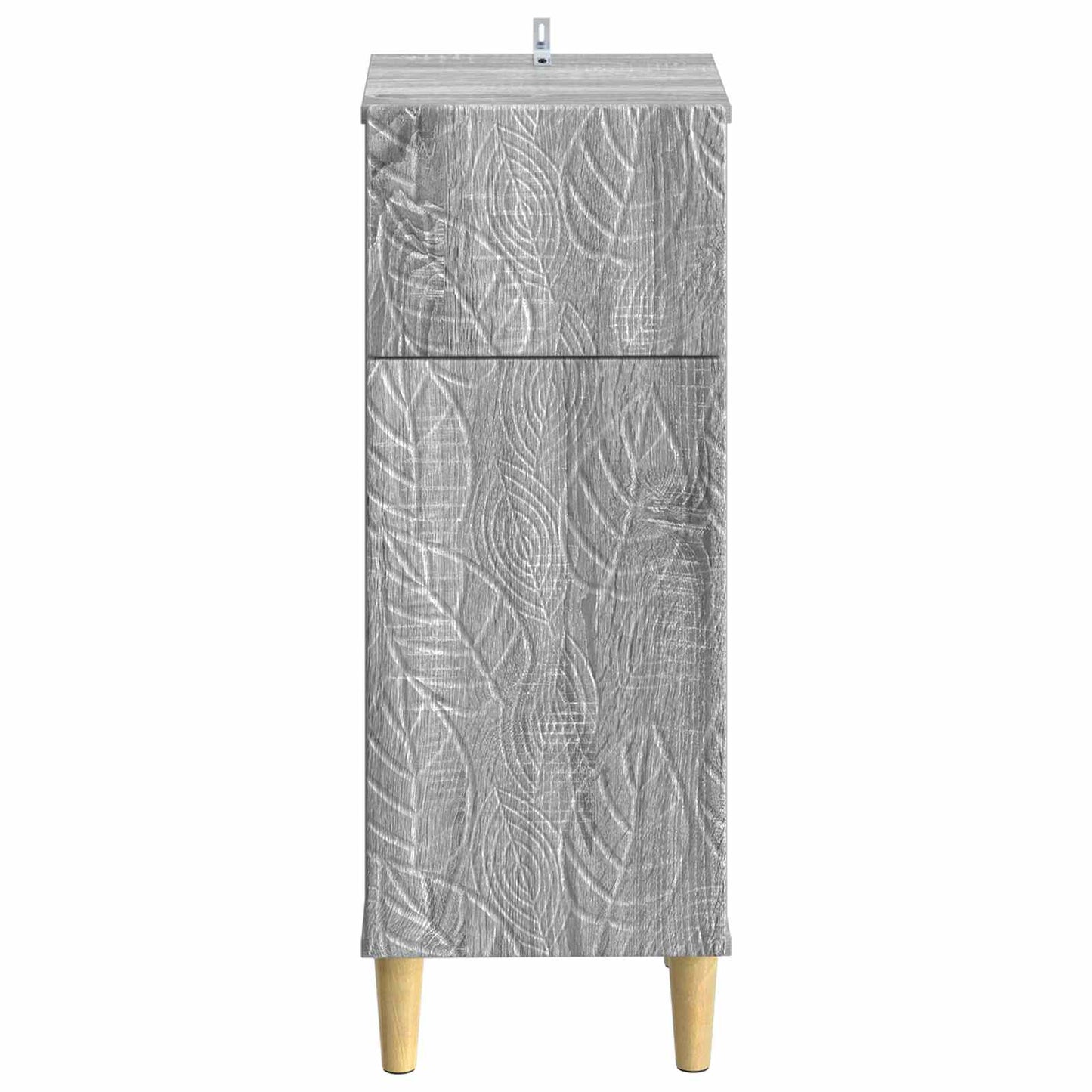 vidaXL Ντουλάπι Αποθήκευσης Μπάνιου DELFT Γκρι Sonoma 30 x 31 x 80 εκ.