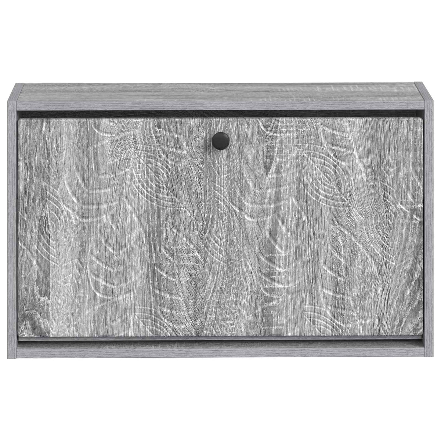 vidaXL Τοίχου Ντουλάπα Παπουτσιών DELFT 71 x 17 x 43 εκ Γκρι Sonoma