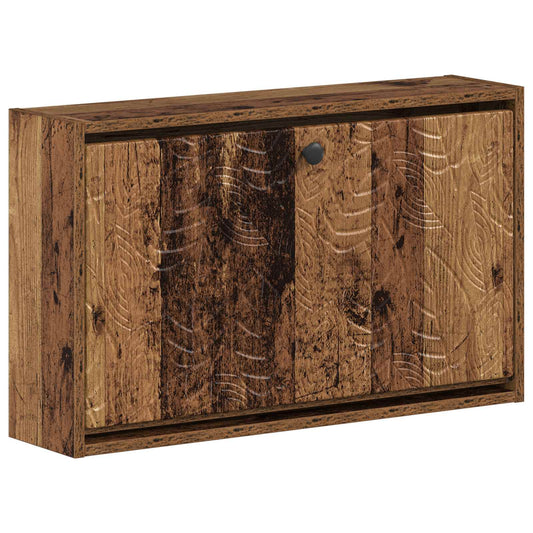 vidaXL Τοίχου Ντουλάπα Παπουτσιών DELFT 71 x 17 x 43 εκ