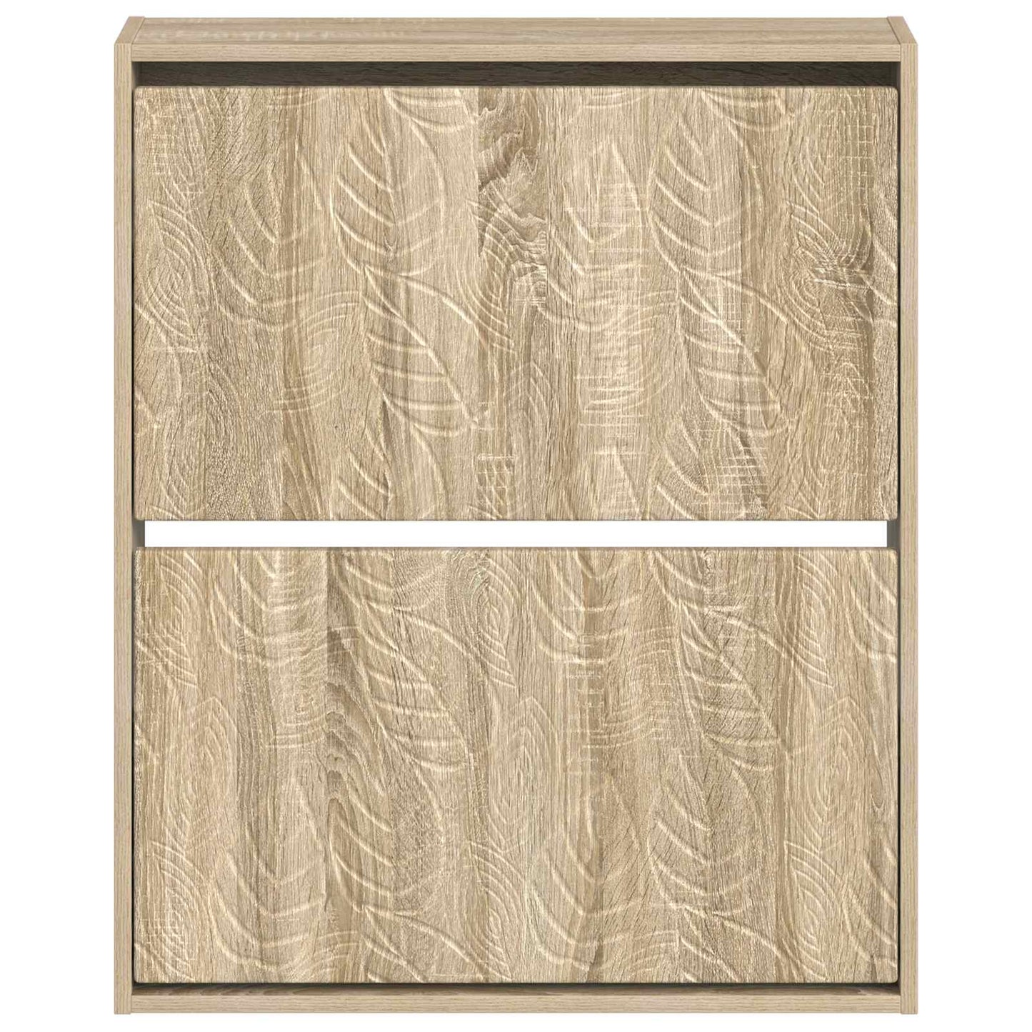 vidaXL Τοίχου Ντουλάπα Παπουτσιών DELFT 71 x 17 x 86 εκ. Sonoma Δρυς