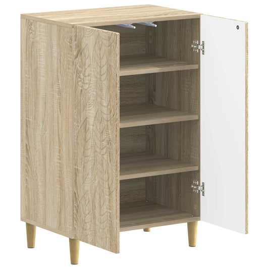 vidaXL Ντουλάπα Παπουτσιών DELFT 59,5 x 39,5 x 90 εκ. Sonoma Δρυς