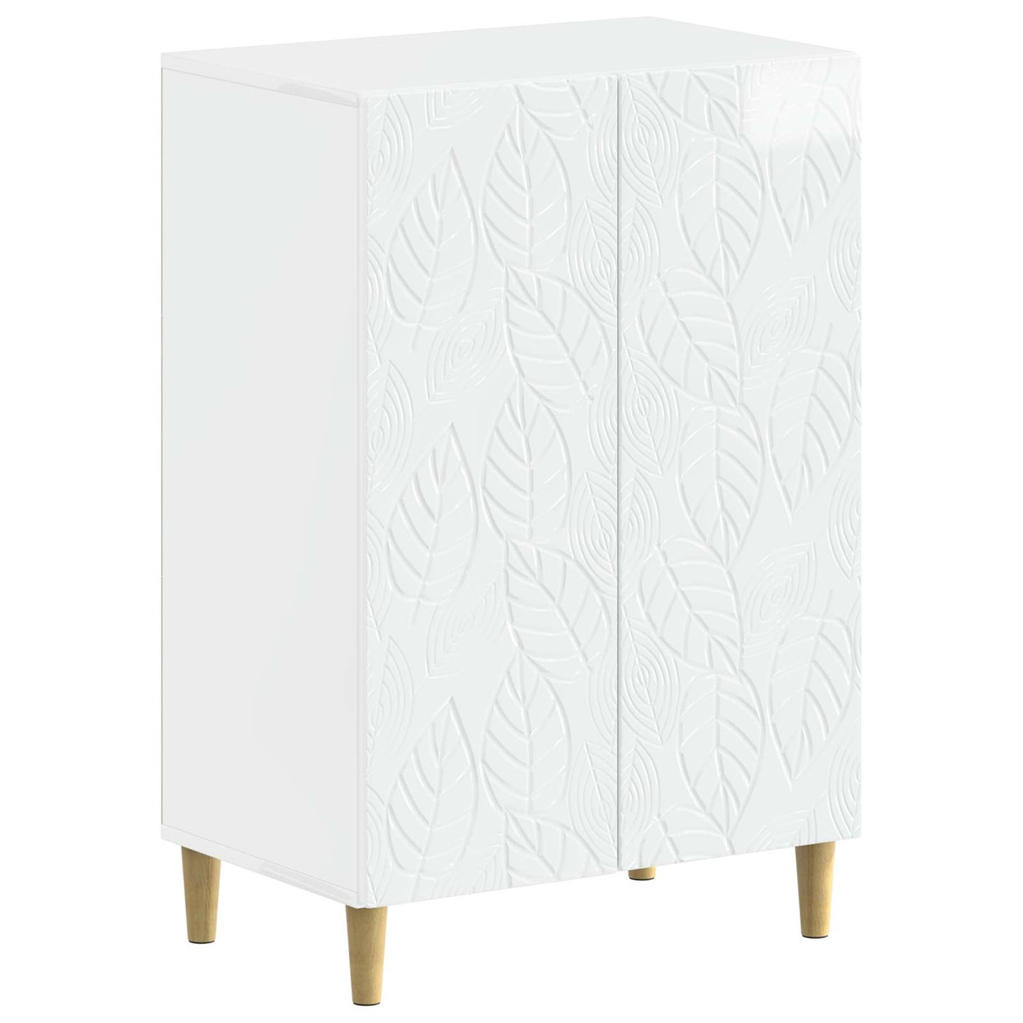 vidaXL Ντουλάπα Παπουτσιών DELFT 59,5 x 39,5 x 90 εκ. Γυαλιστερό Λευκό