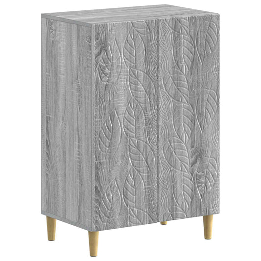 vidaXL Ντουλάπα Παπουτσιών DELFT 59,5 x 39,5 x 90 εκ. Γκρι Sonoma