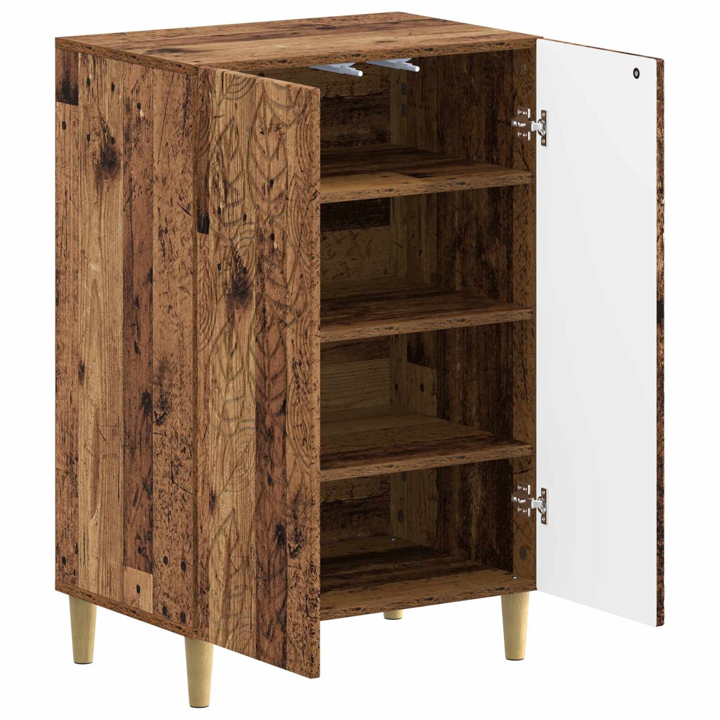 vidaXL Ντουλάπα Παπουτσιών DELFT 59,5 x 39,5 x 90 εκ. Παλαιωμένο ξύλο
