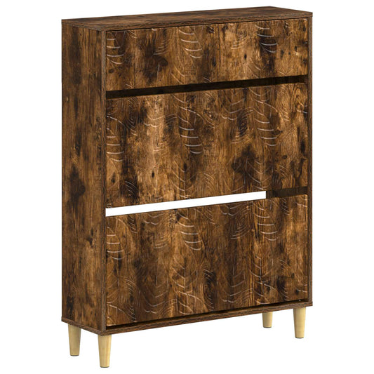 vidaXL Ντουλάπα Παπουτσιών DELFT 78 x 24 x 103 εκ. Επεξεργασμένο Ξύλο