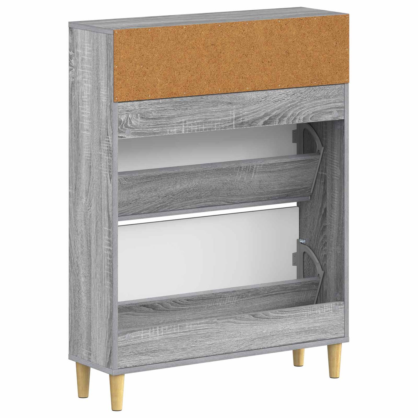 vidaXL Ντουλάπα Παπουτσιών DELFT 78 x 24 x 103 εκ. Επεξεργασμένο Ξύλο
