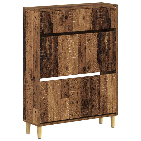 vidaXL Ντουλάπα Παπουτσιών DELFT 78 x 24 x 103 εκ. Επεξεργασμένο Ξύλο
