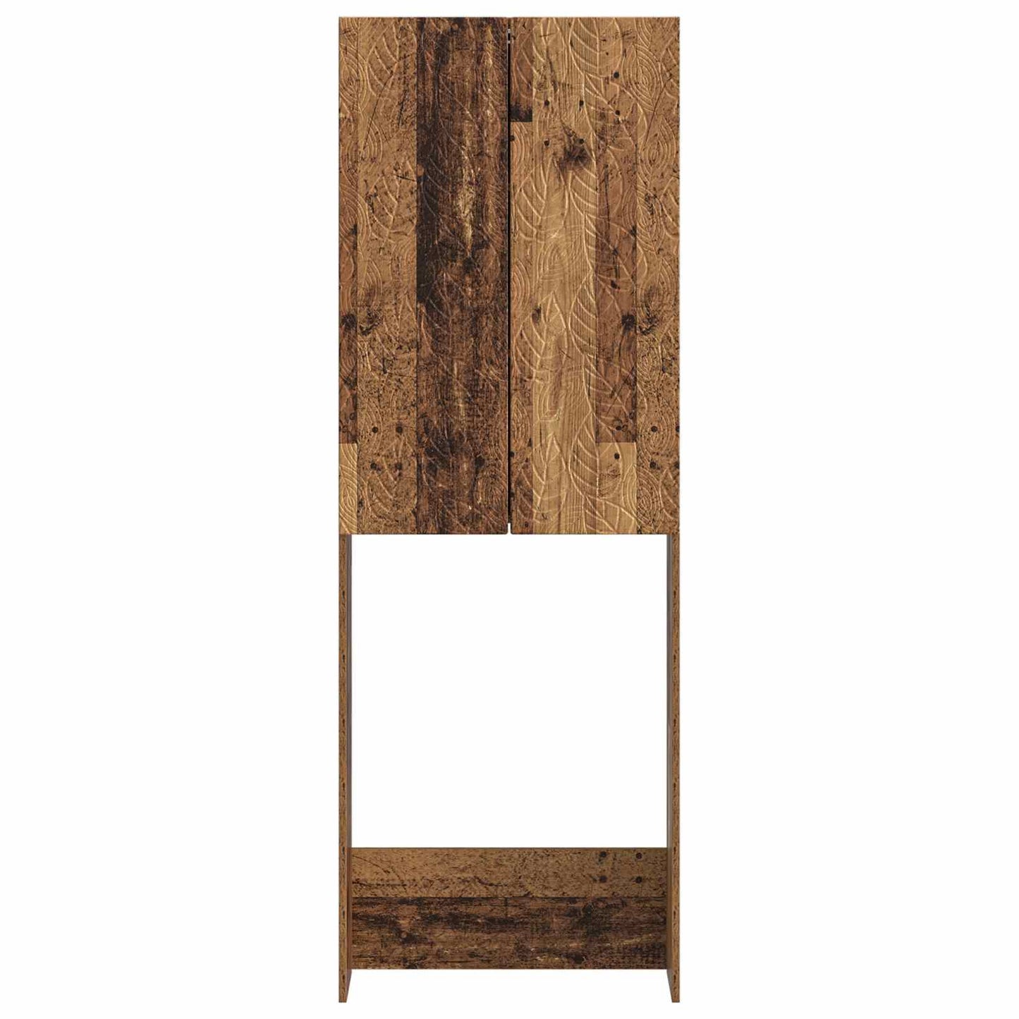 vidaXL Ντουλάπα τουαλέτας DELFT Παλαιωμένο ξύλο 66 x 25,5 x 190 εκ.
