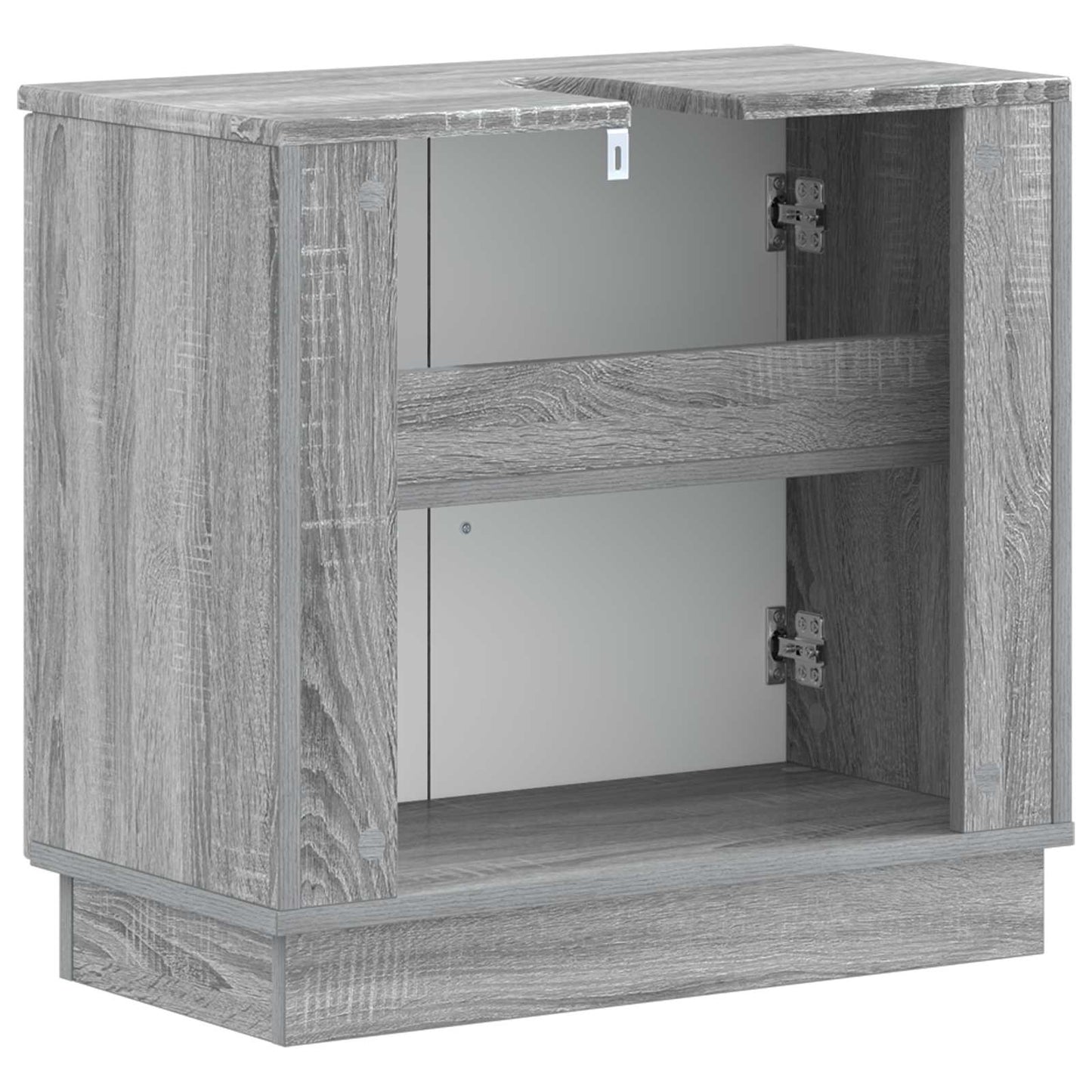 vidaXL Ντουλάπα Νιπτήρα Mπάνιου HOORN Γκρι Sonoma 59,5 x 31,5 x 56 εκ.