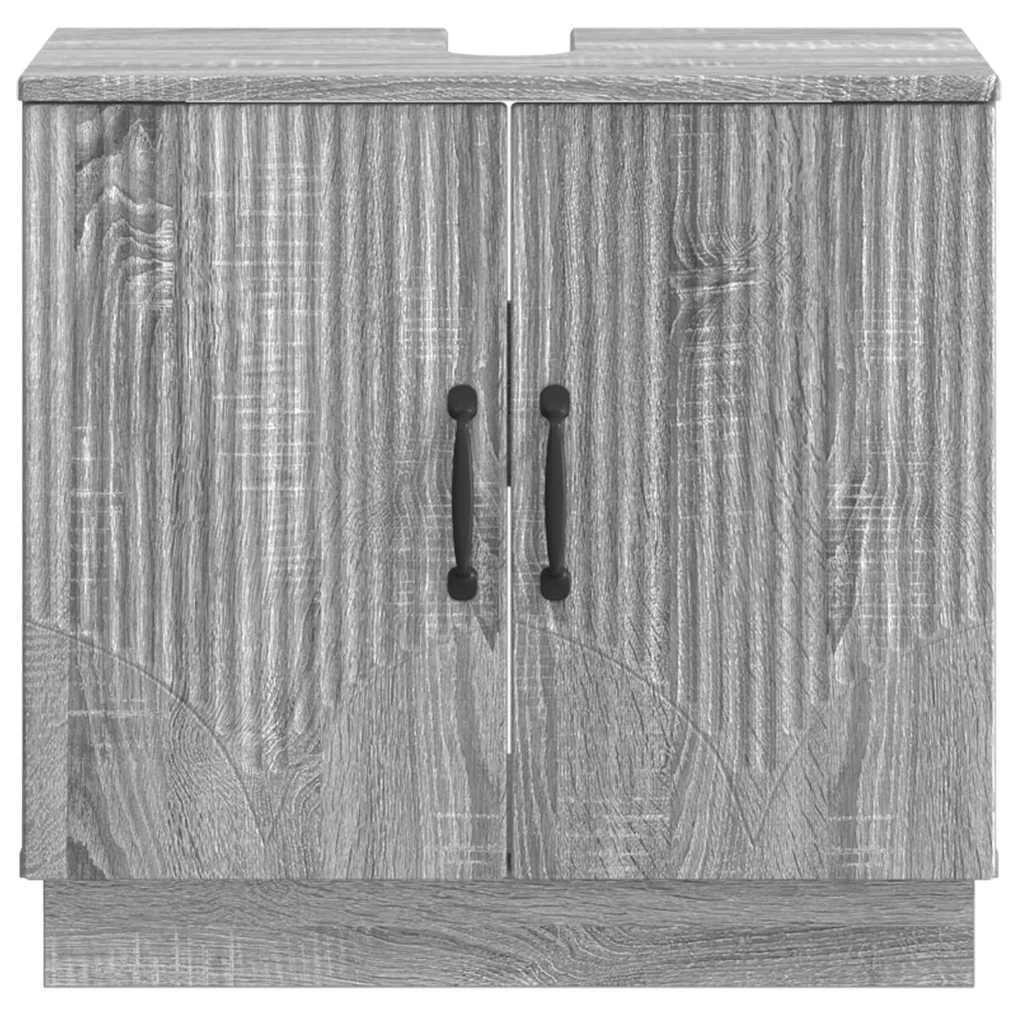vidaXL Ντουλάπα Νιπτήρα Mπάνιου HOORN Γκρι Sonoma 59,5 x 31,5 x 56 εκ.