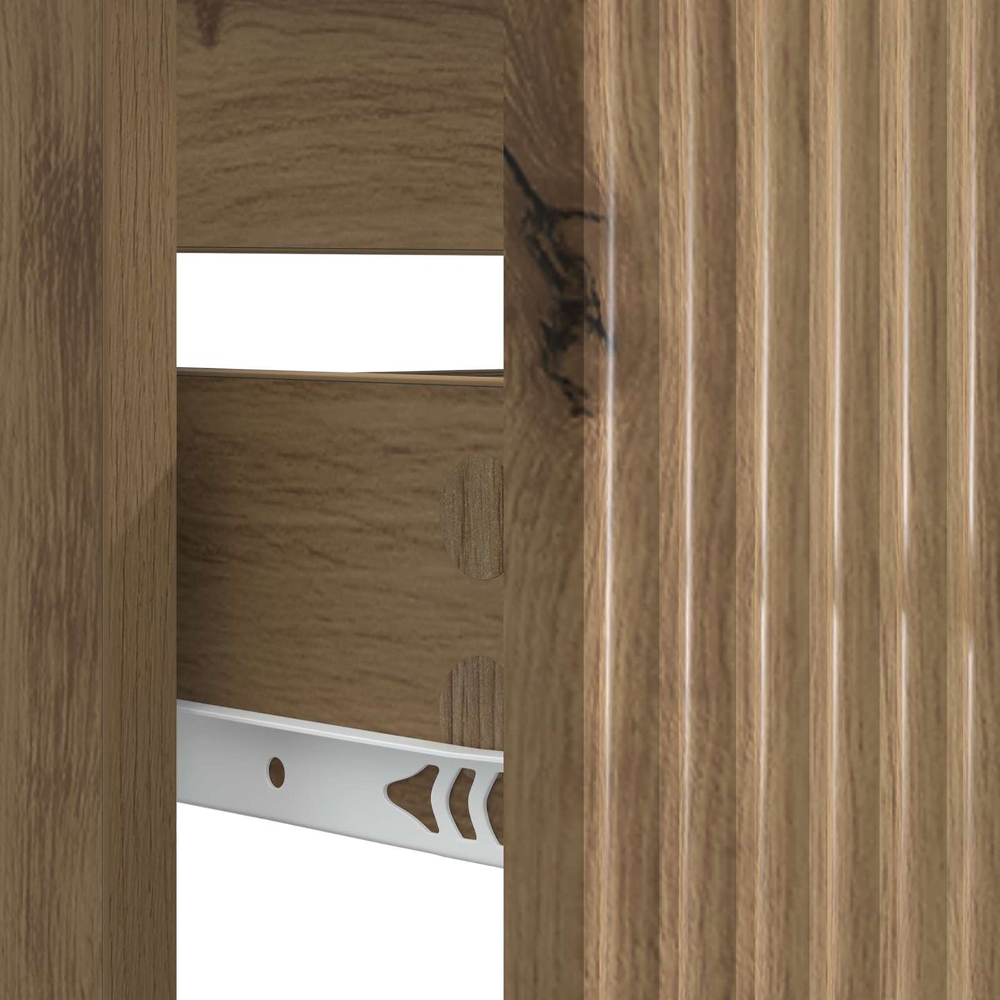 vidaXL Ντουλάπα Νιπτήρα Mπάνιου HOORN Artisan Δρυς 82 x 41 x 56 εκ.