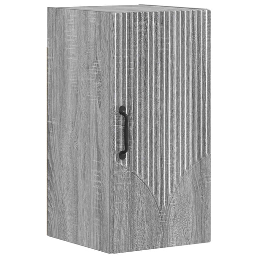 vidaXL Ντουλάπα τοίχου μπάνιου HOORN Γκρι Sonoma 30 x 31 x 59 εκ.
