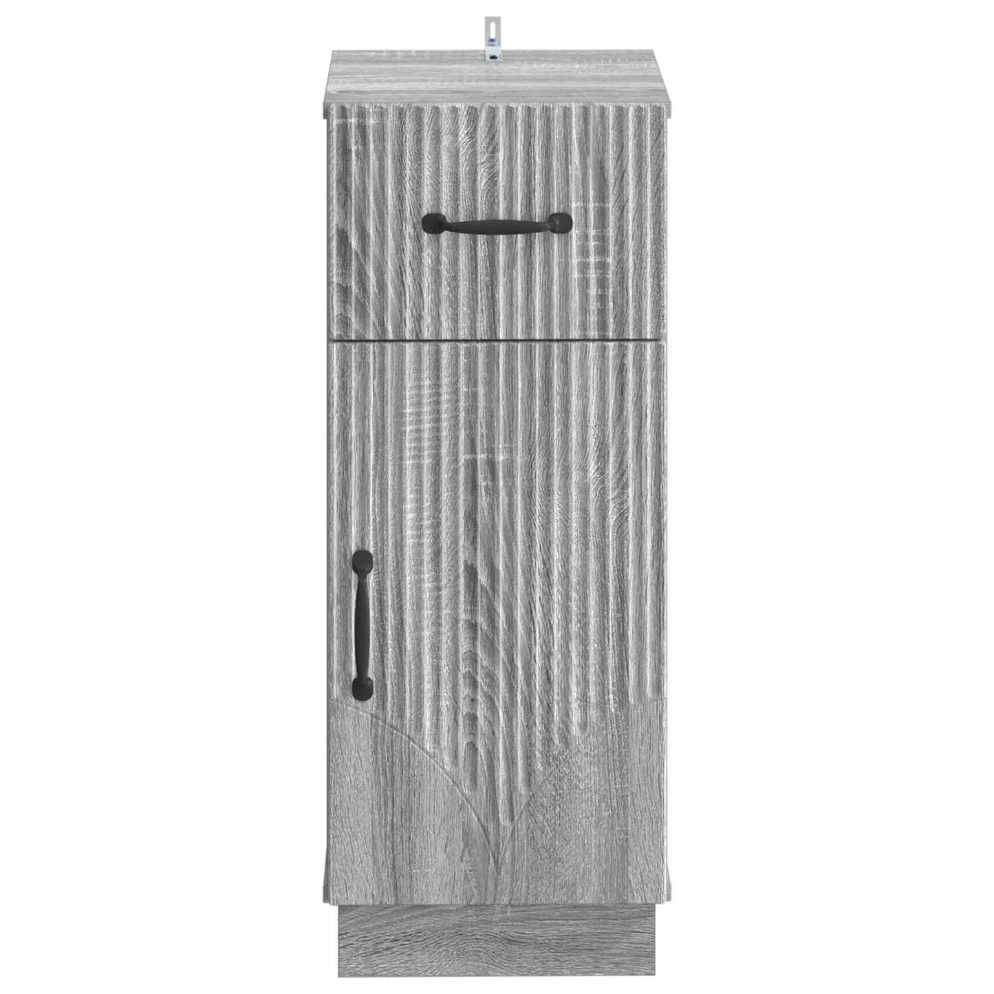 vidaXL Ντουλάπι Αποθήκευσης Μπάνιου HOORN Γκρι Sonoma 30 x 31 x 77 εκ.